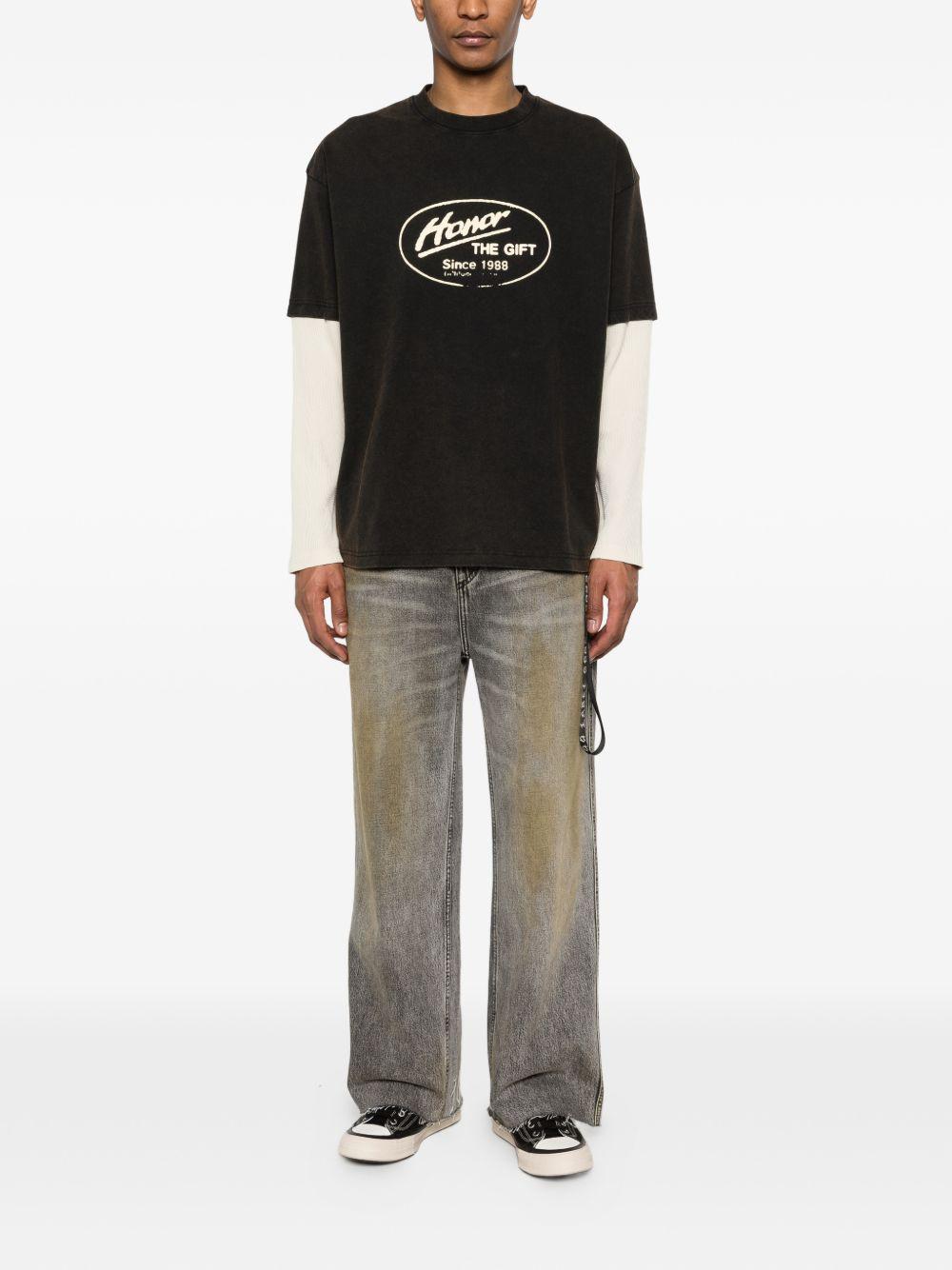 Jeans green con cinturino 