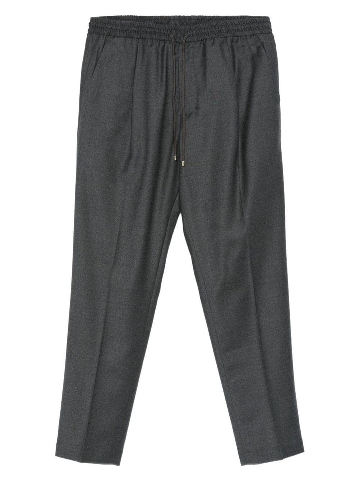 Pantaloni grigio antracite con coulisse