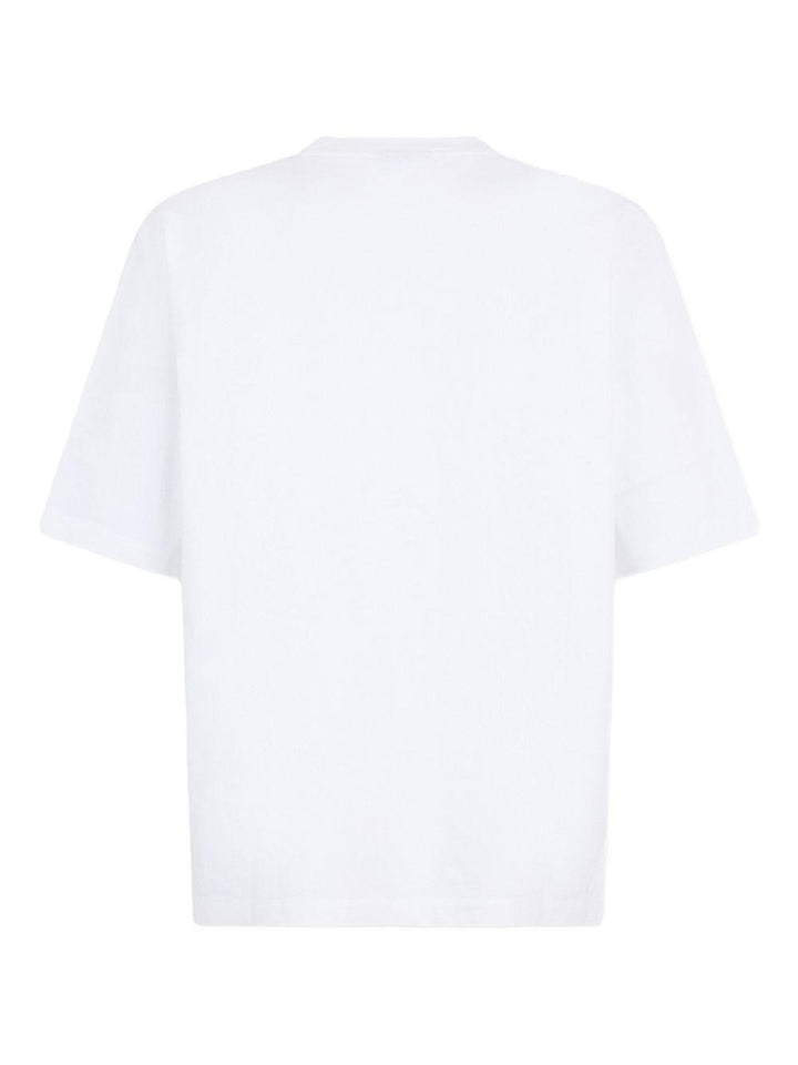 T-shirt bianca Tom Bianchi con stampa 