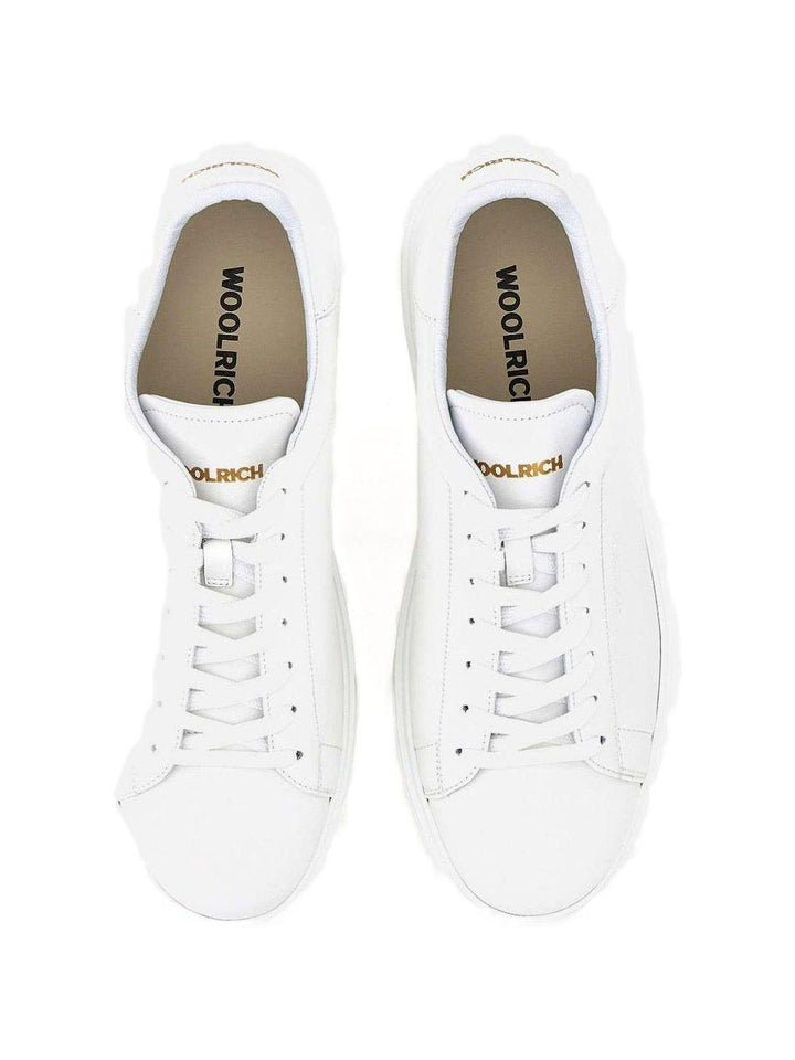 Sneakers bianche in pelle 