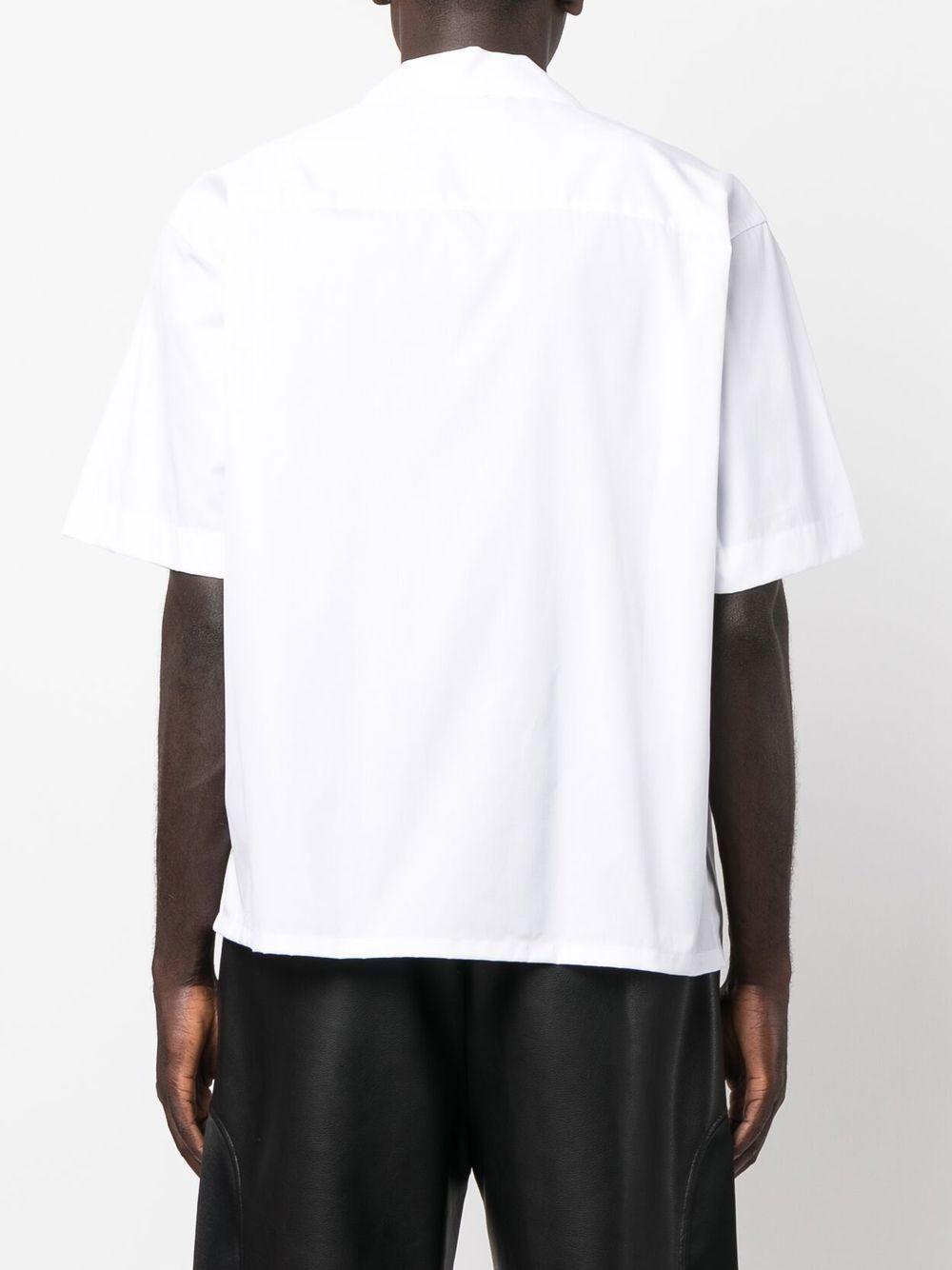 Camicia bianca manica corta 