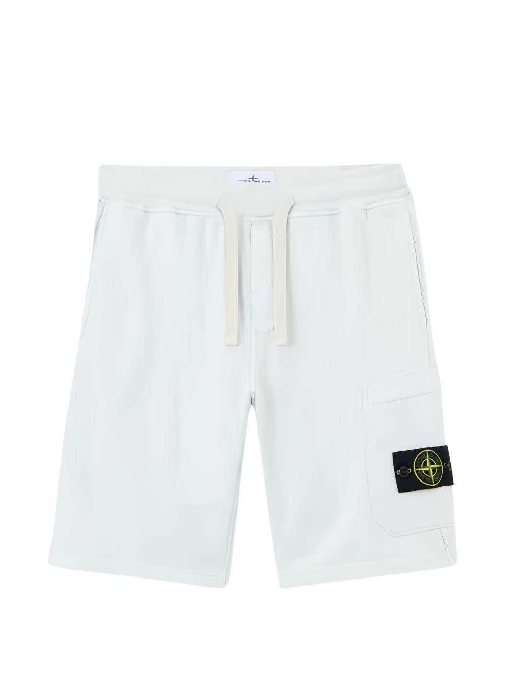 Shorts ghiaccio con applicazione 