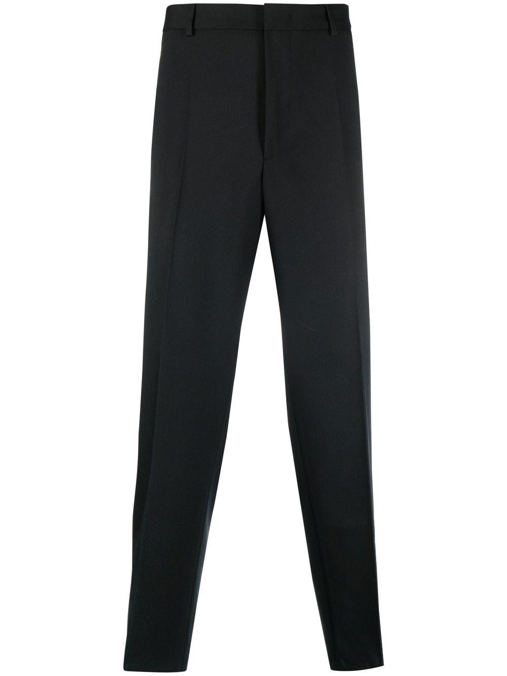 Pantaloni sartoriali dritti neri 