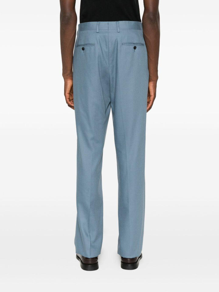 Pantaloni azzurri dritti 