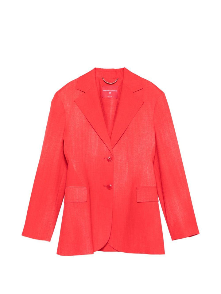 Blazer con tasche con patta 