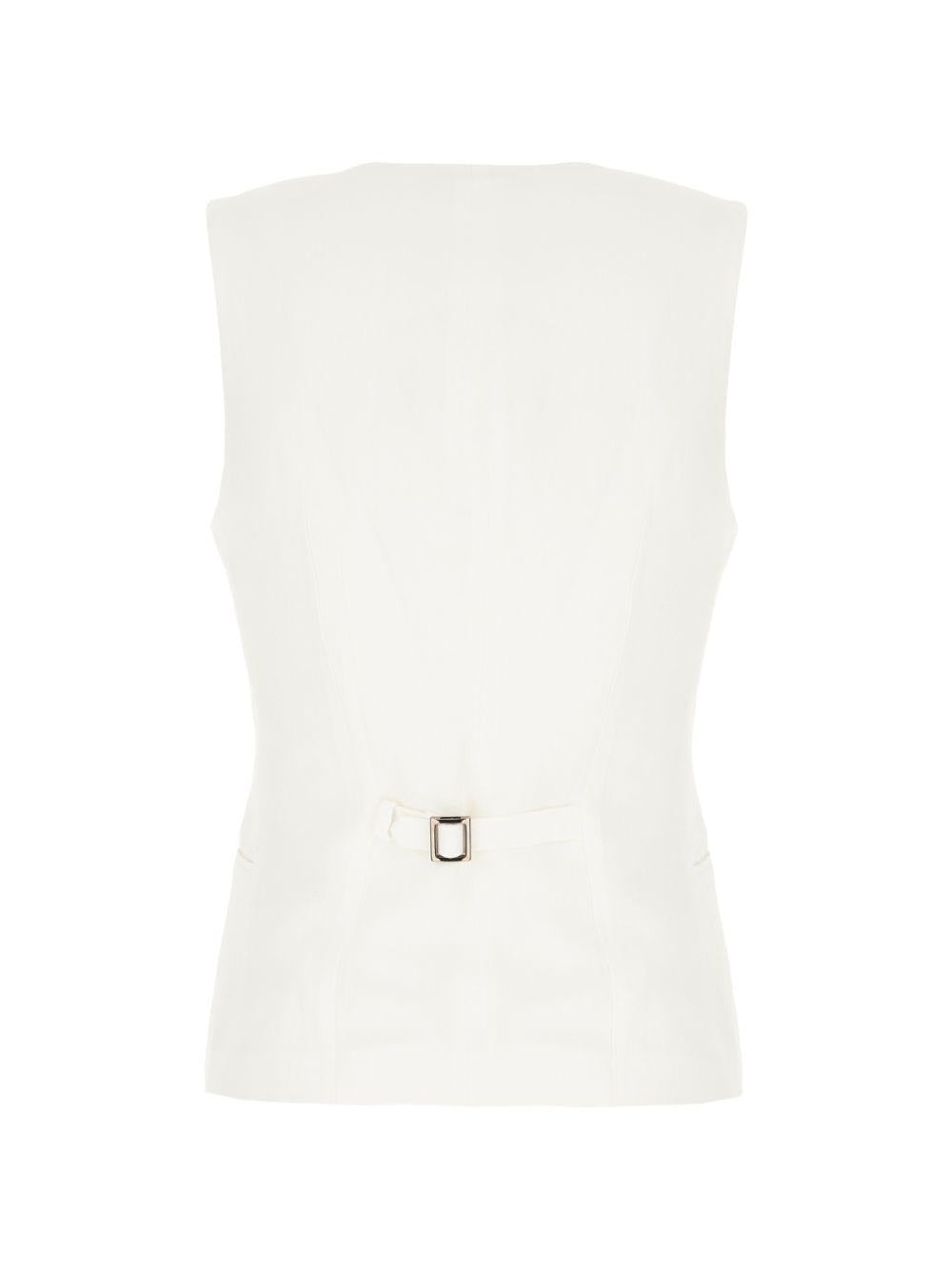 Gilet con bottoni 