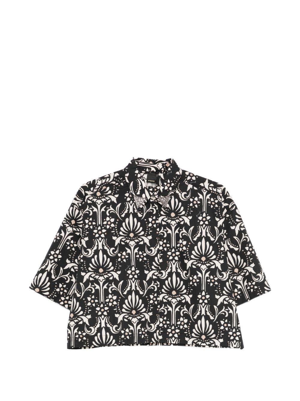 Camicia con stampa 