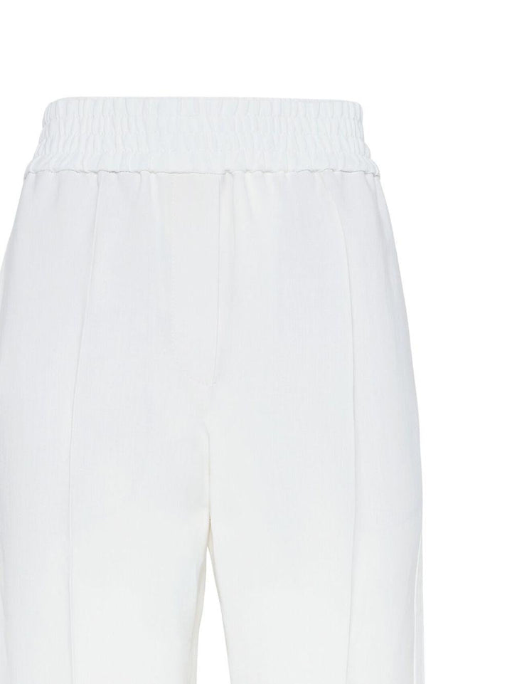 Pantaloni con elastico in vita 