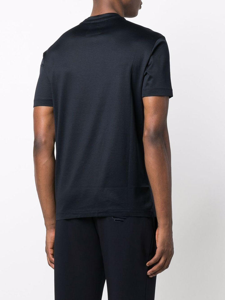 T-shirt blu logo eagle 