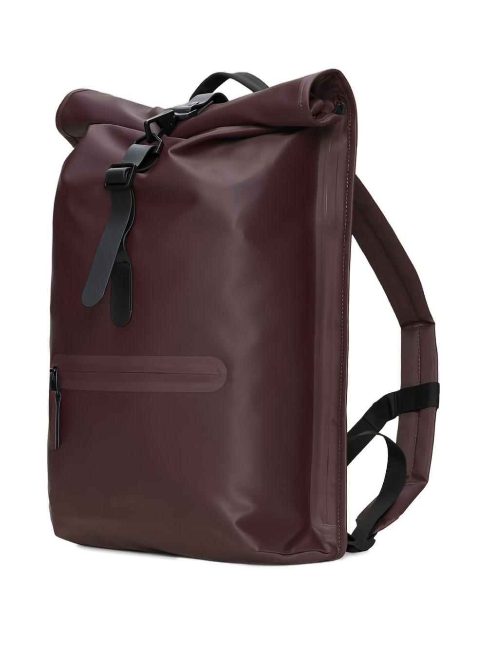 Zaino rolltop rucksack w3 bordeaux 