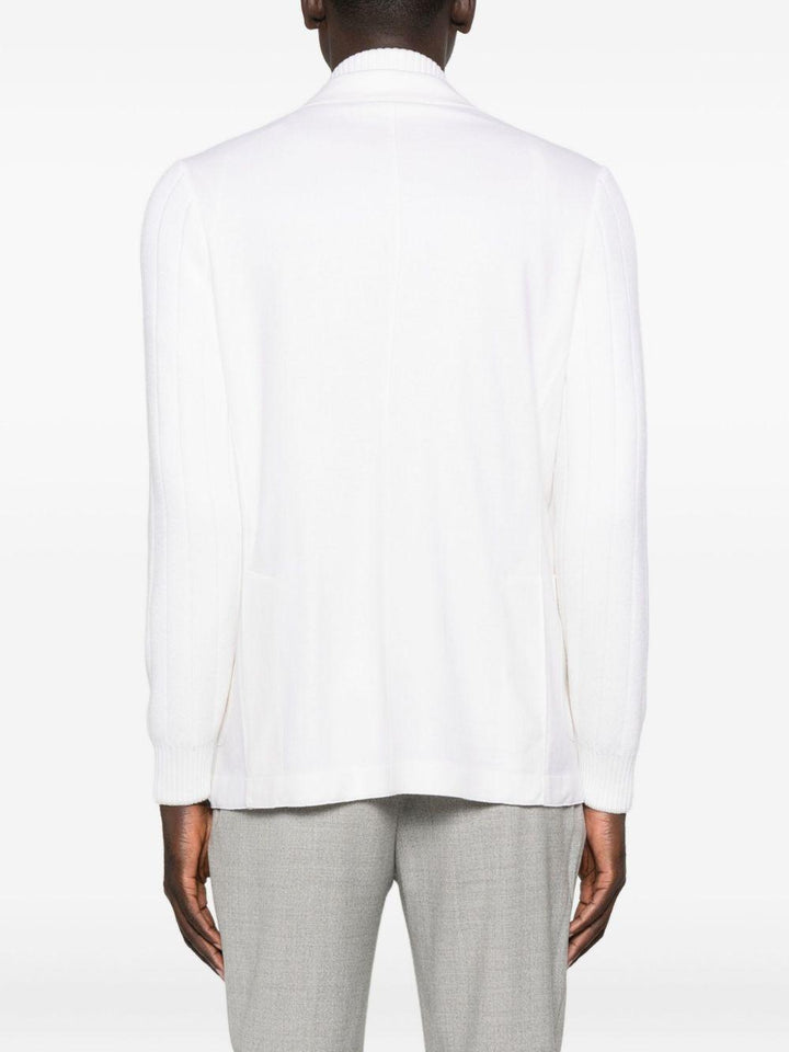 Blazer monopetto bianco avorio 