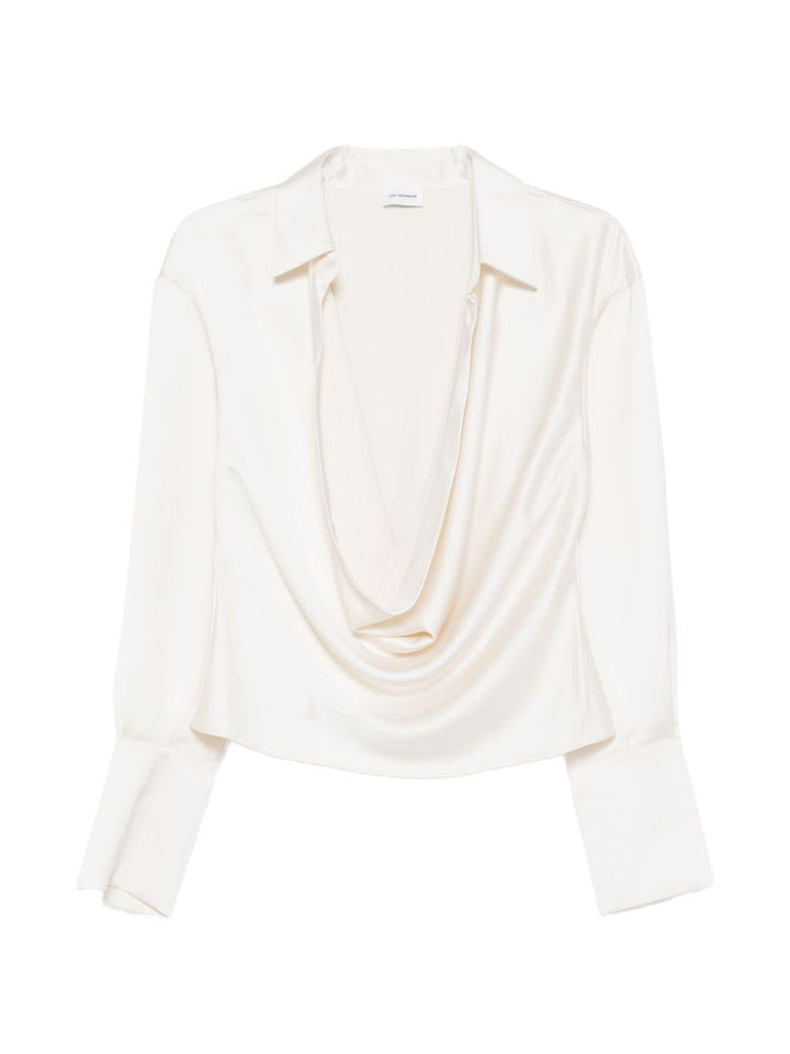 Camicia con scollo morbido 