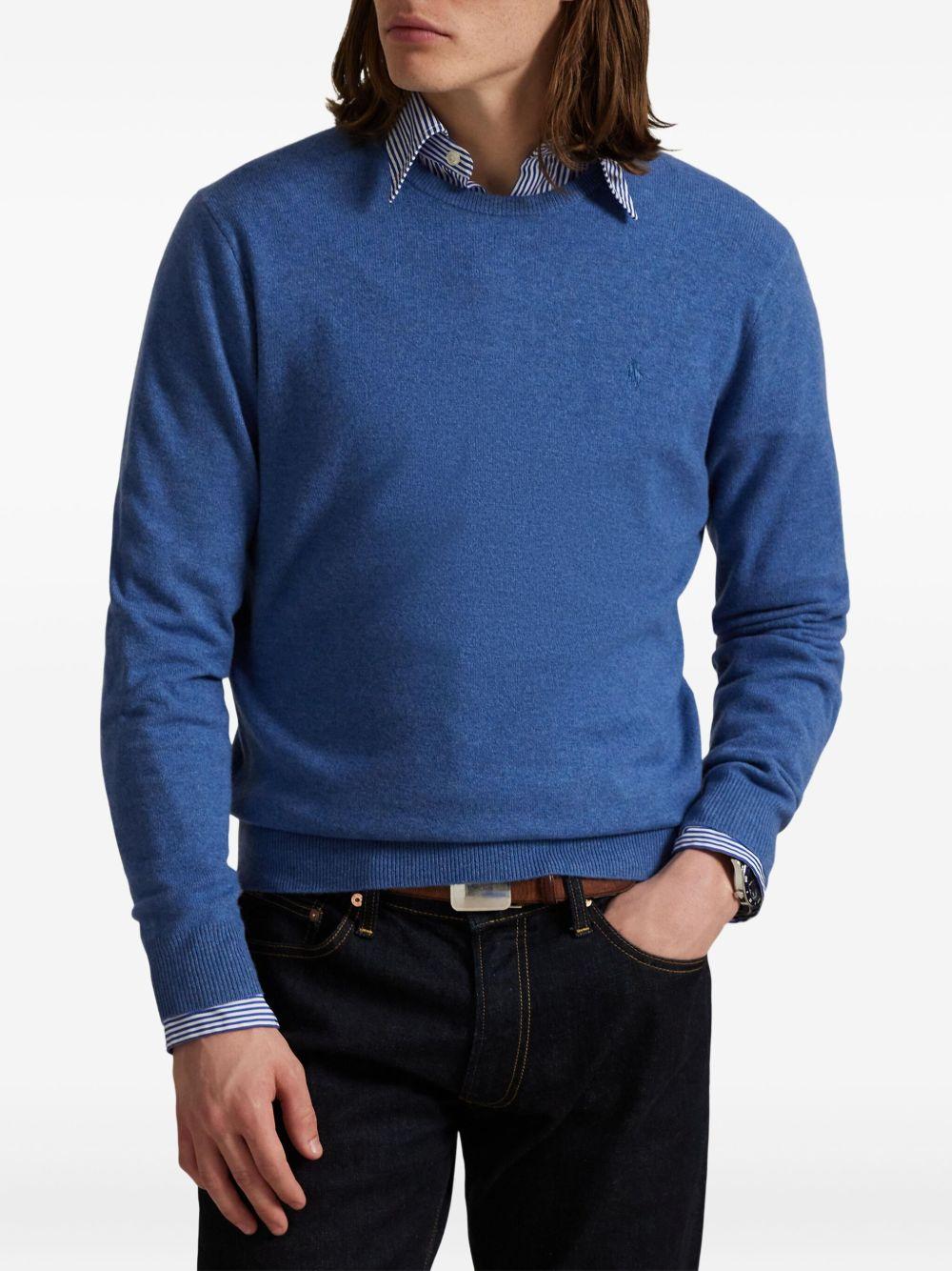 Maglione blu Polo Pony 
