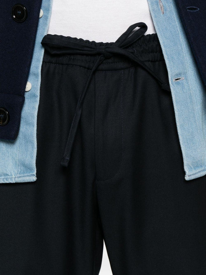 Pantaloni Adam con coulisse blu navy 