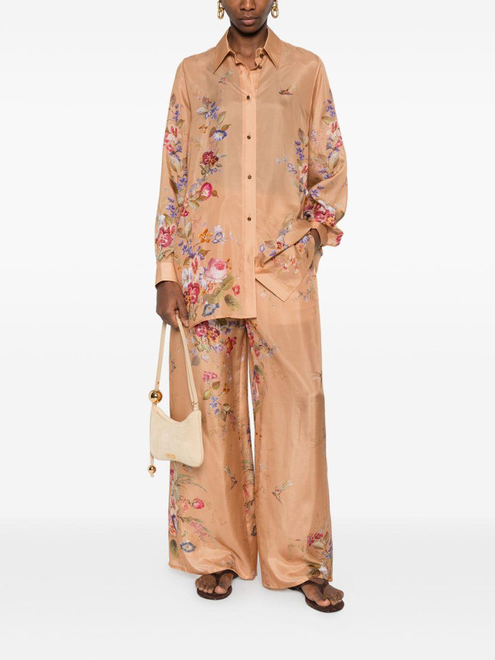 Camicia con stampa 