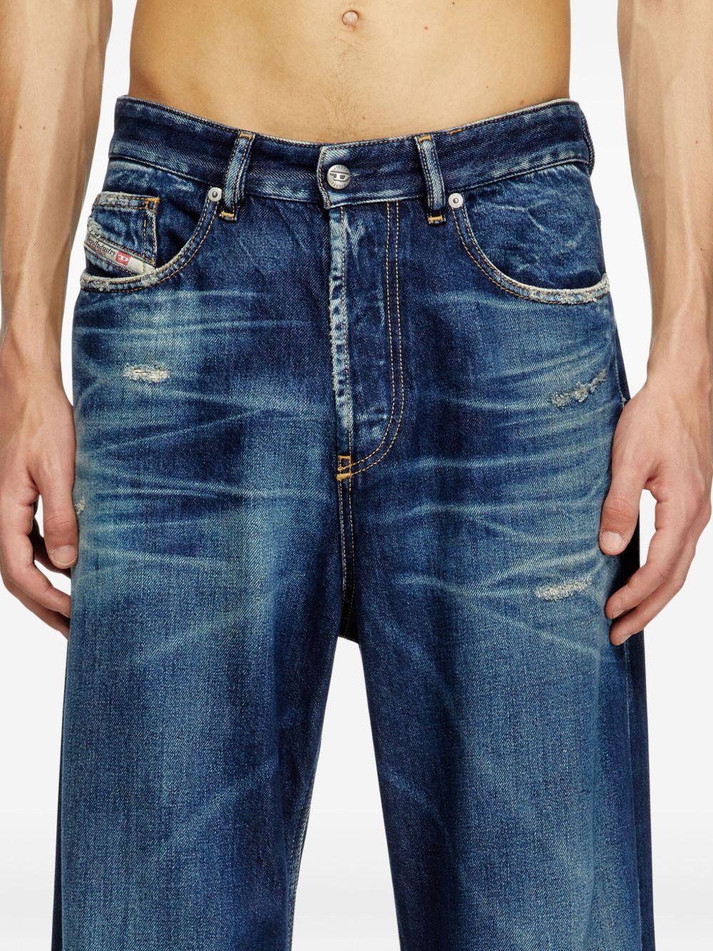 Jeans a gamba ampia D-Rise blu scuro 
