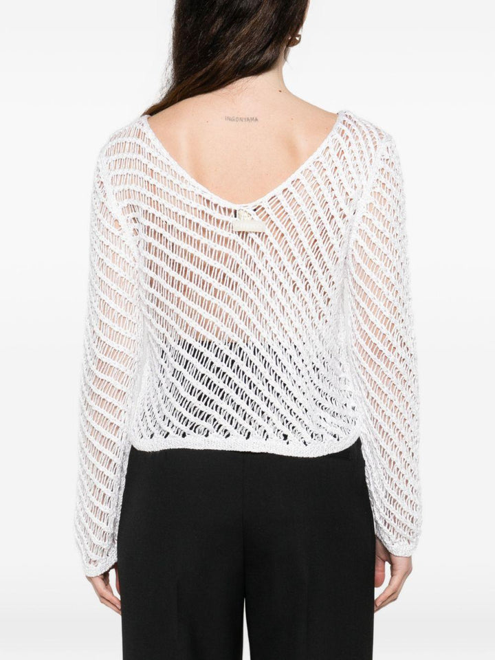 Maglia con trasparenze 