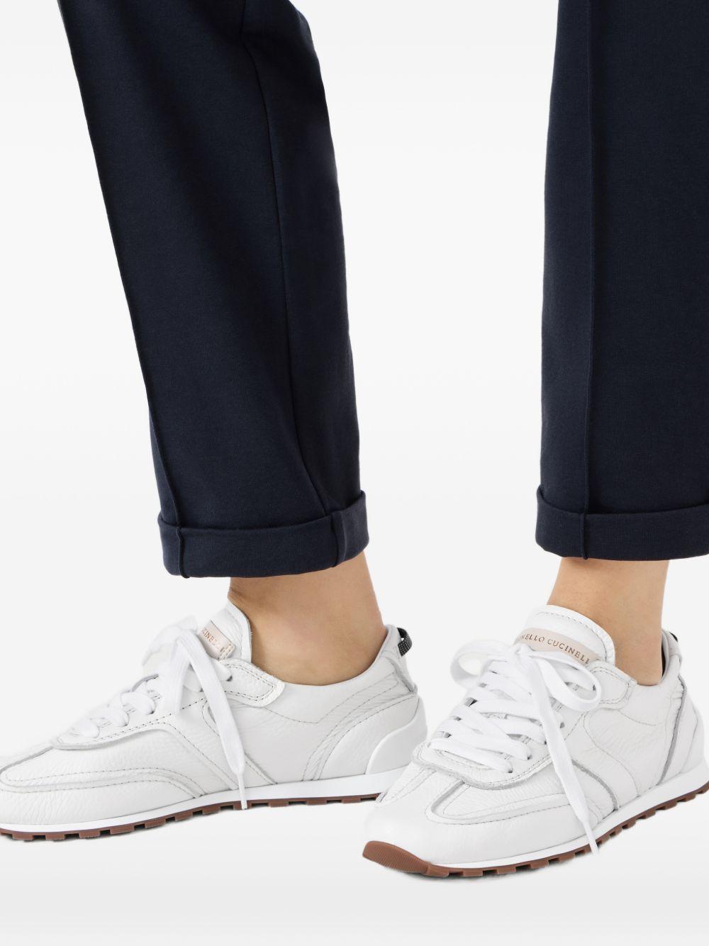 Sneakers in pelle 