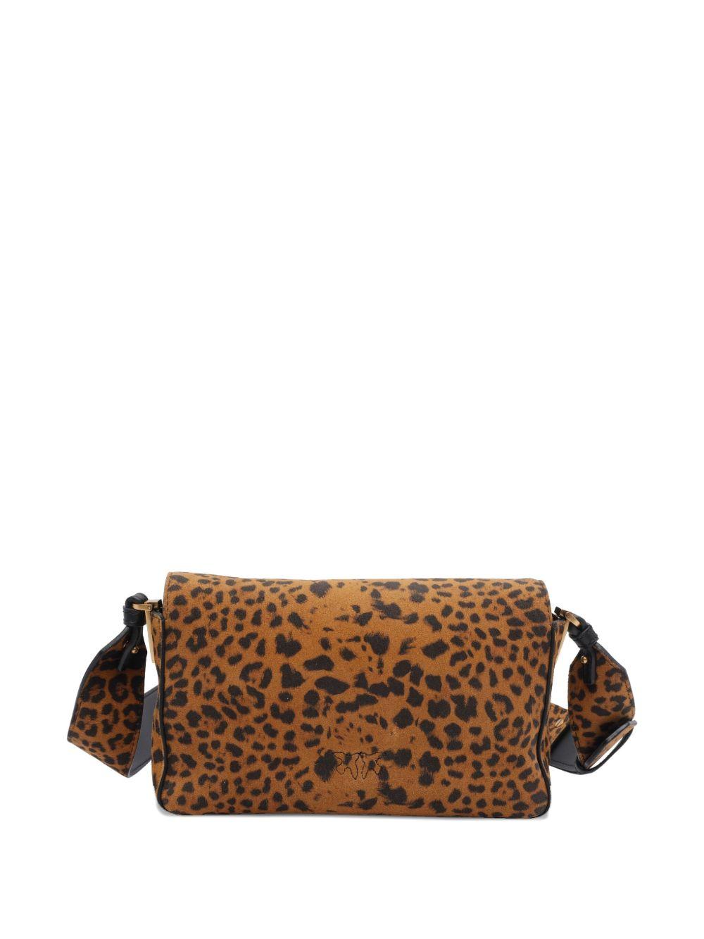 Borsa tote leopardata 