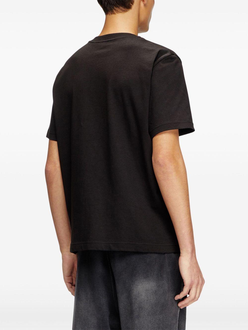 T-shirt T-Adjust nera 