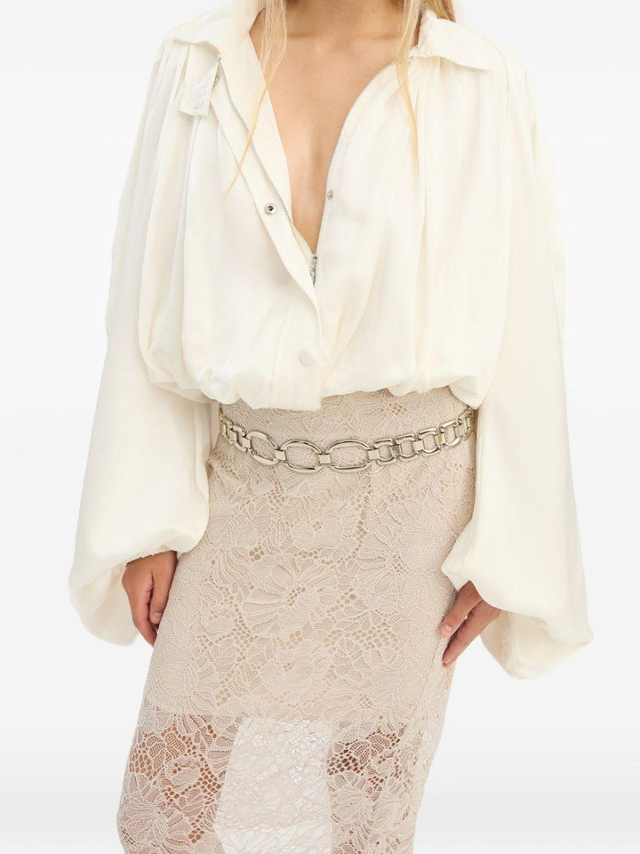 Gonna midi in pizzo 