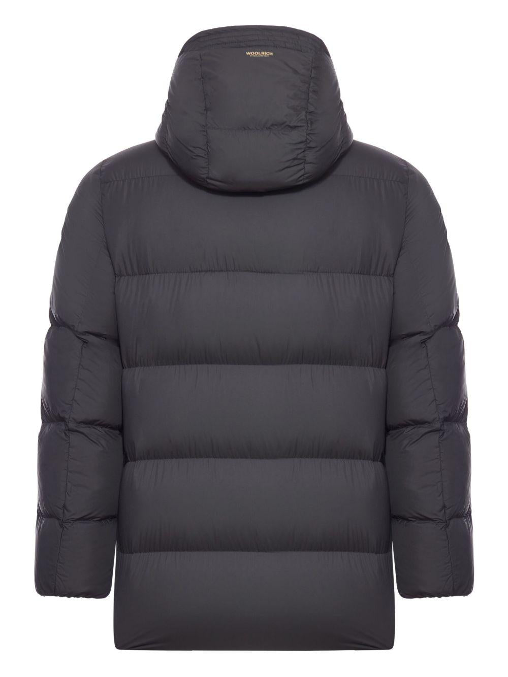 Parka Davis con cappuccio nero 