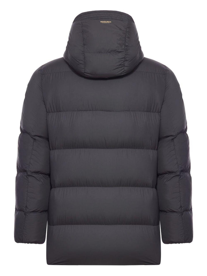 Parka Davis con cappuccio nero 