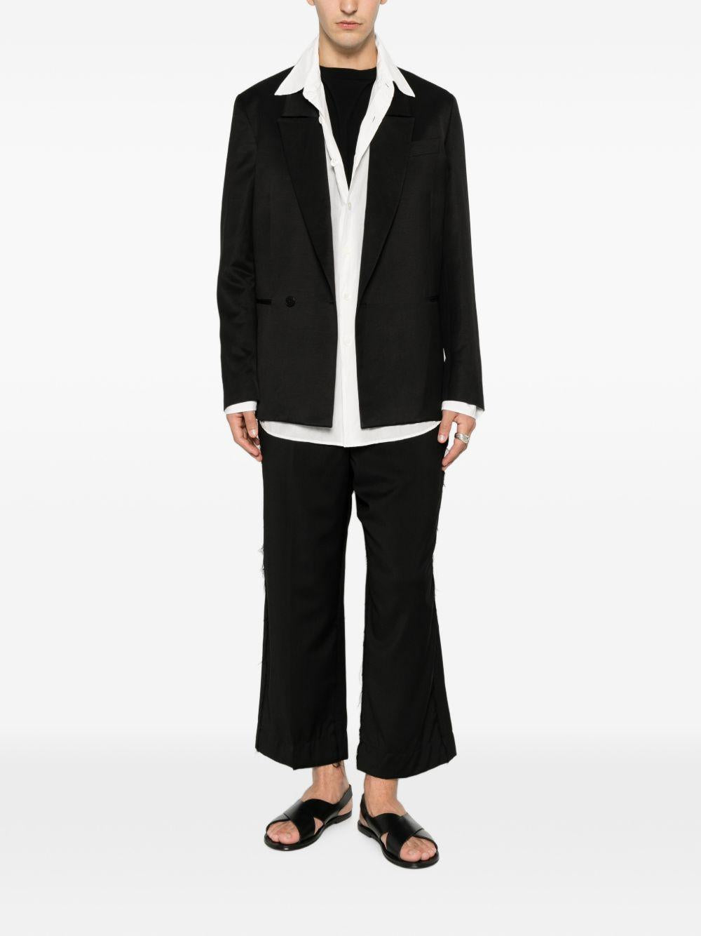 Pantaloni sartoriali neri 