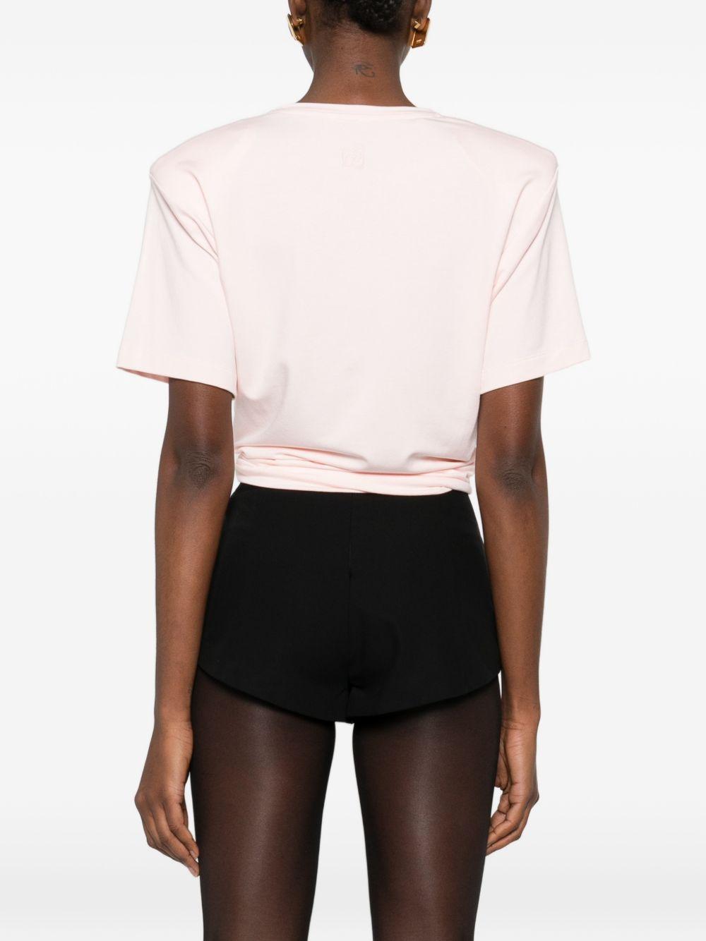 T-shirt con nodo 