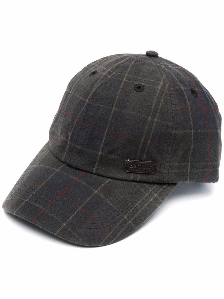 Cappello da baseball tartan 
