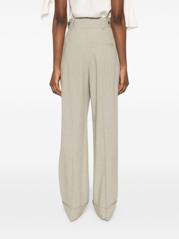 Pantaloni con piega 