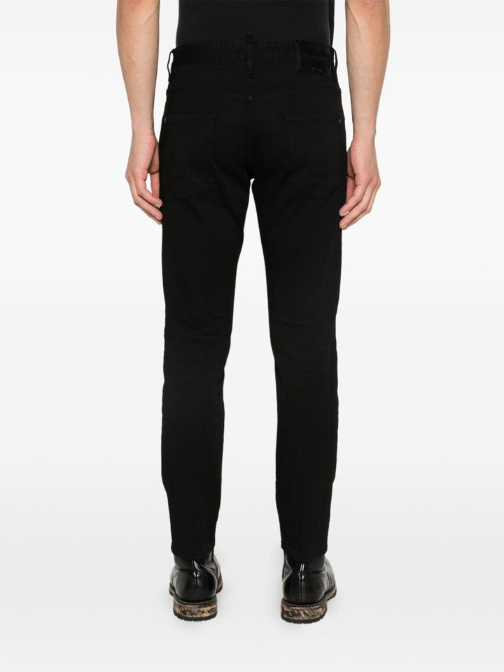 Jeans skinny Skater nero 