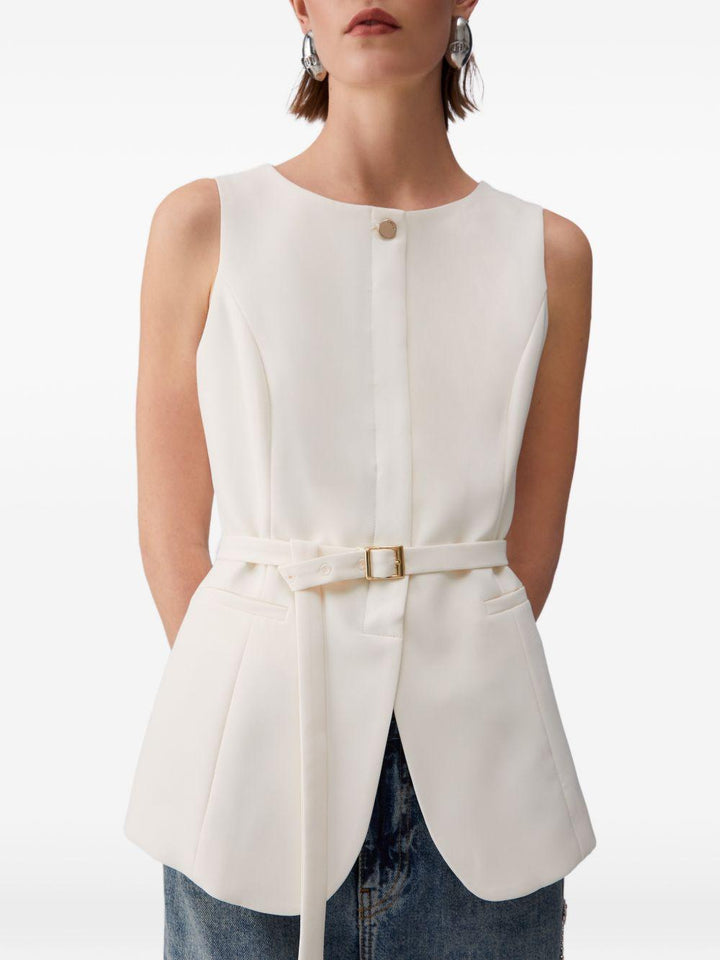 Gilet con cintura 