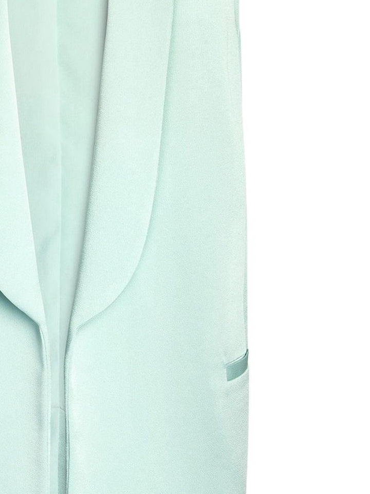 Gilet con collo a scialle 