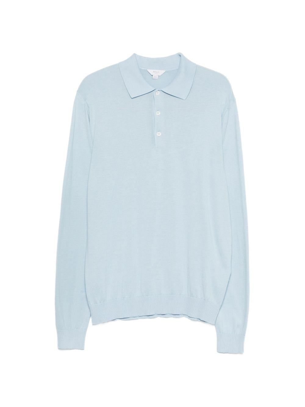 Polo crystal a maniche lunghe 