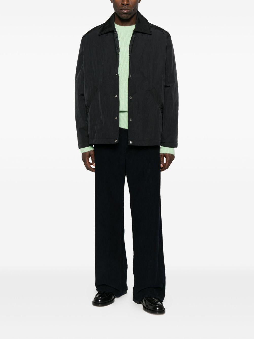 Maglione girocollo verde chiaro 