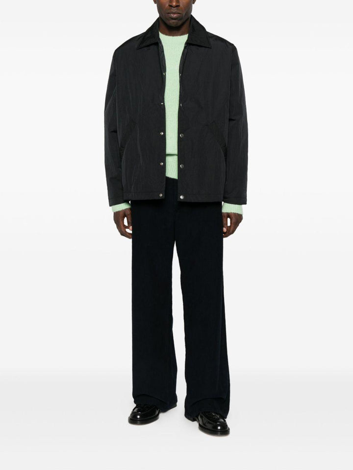 Maglione girocollo verde chiaro 
