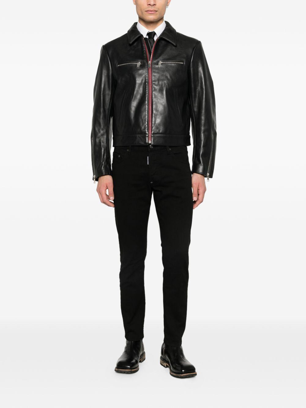 Jeans skinny Skater nero 