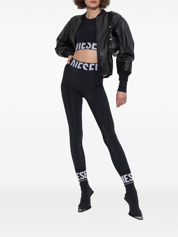 Leggings Adeline con logo 