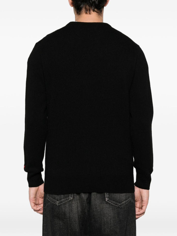 Maglione nero Heron Snoopy 