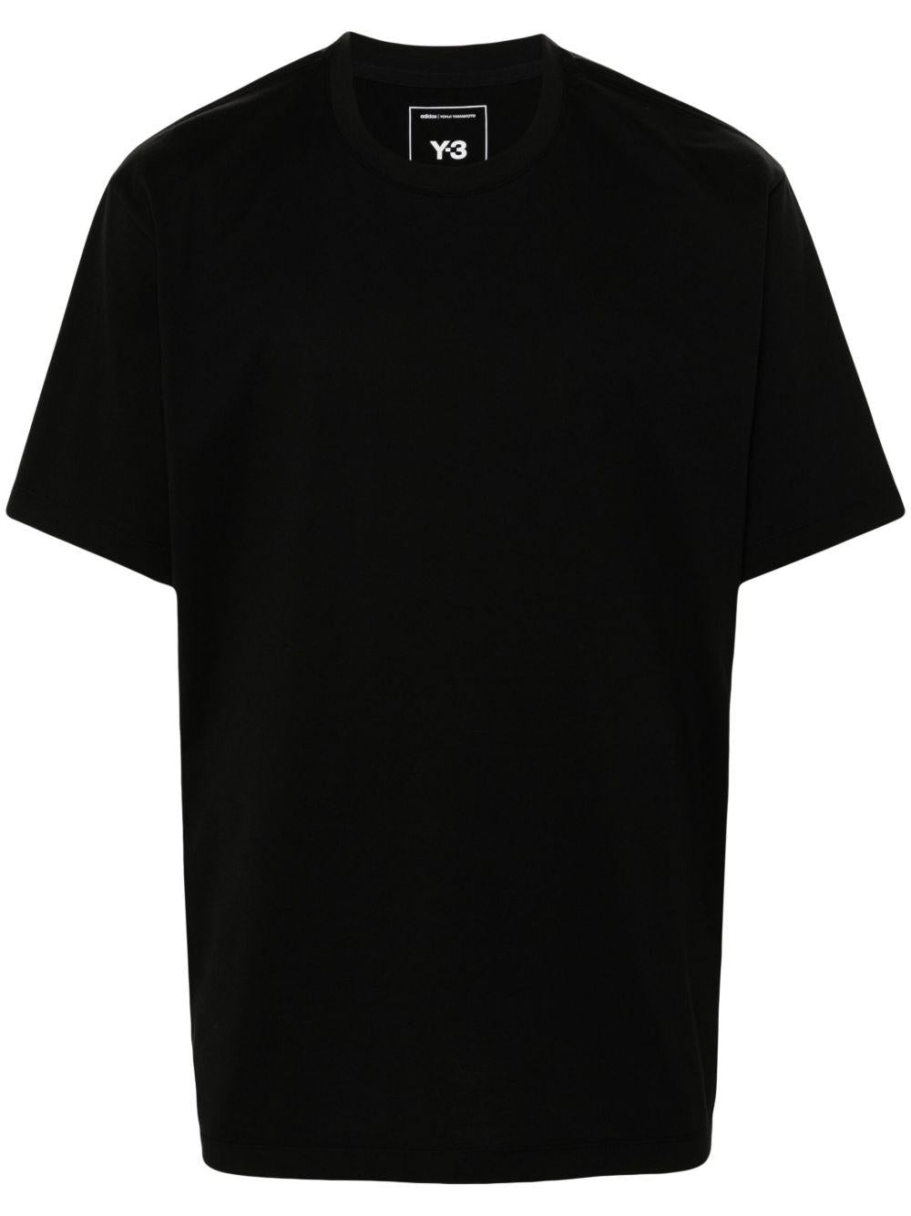 T-shirt nera logotype 