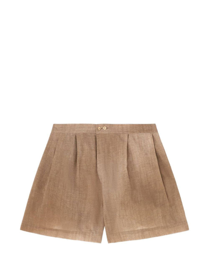 Shorts con pinces 