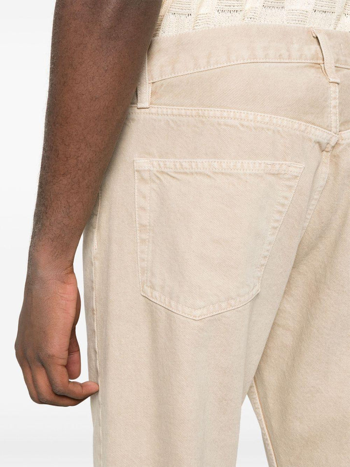 Jeans dritti vintage sand 