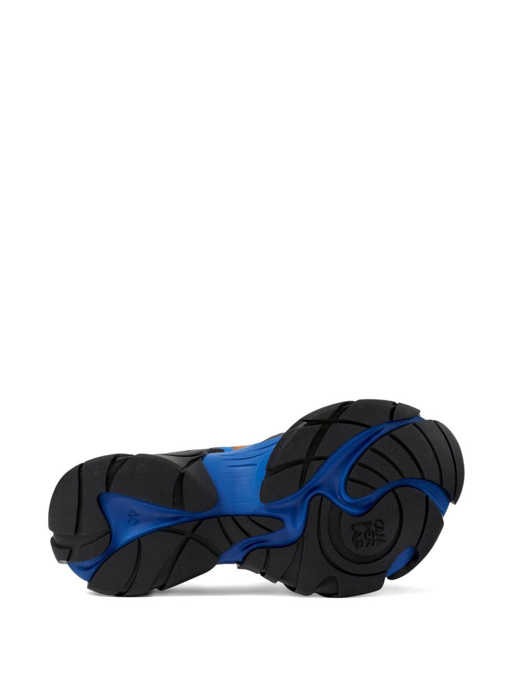 Sneakers Tormenta bianche, marroni, nere e blu 
