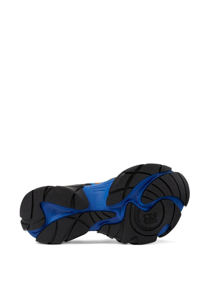 Sneakers Tormenta bianche, marroni, nere e blu 