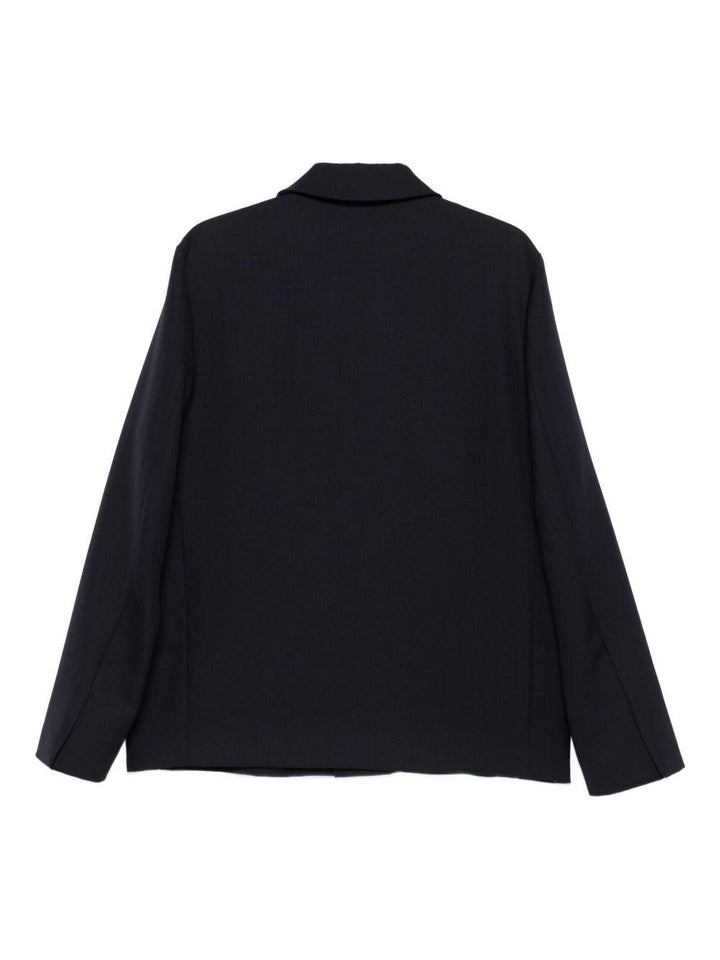 Giacca navy con bottoni 