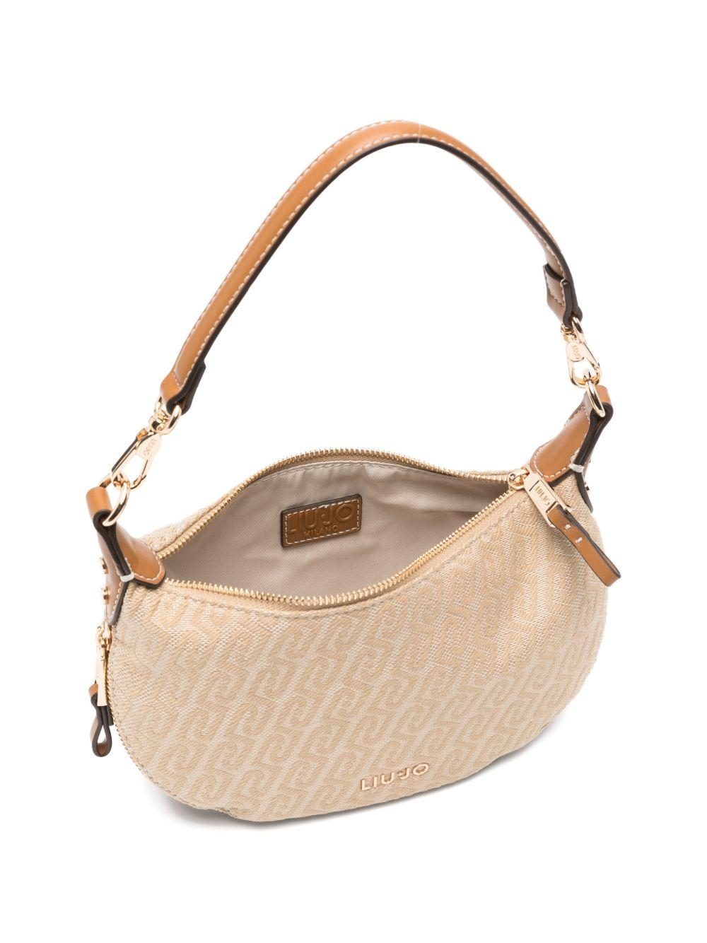 Borsa a spalla con monogramma 