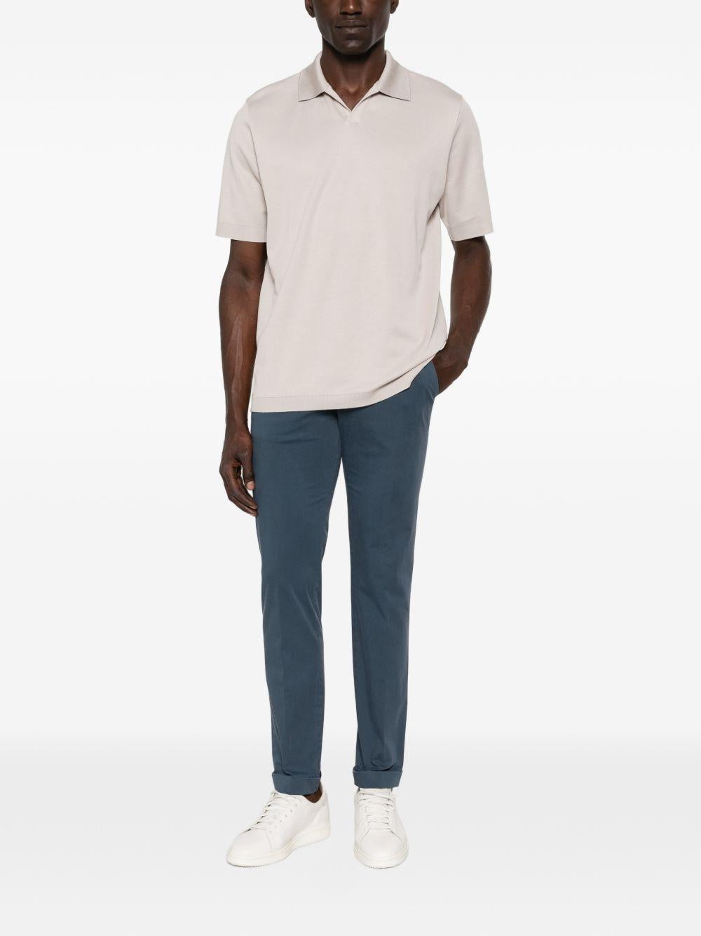 Pantaloni oceano con risvolto 