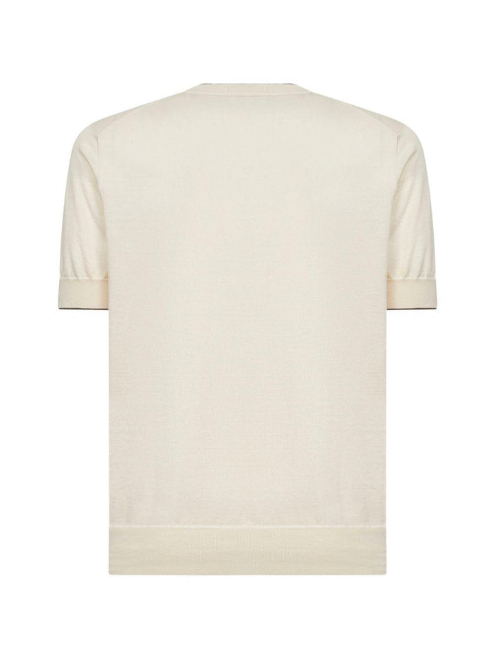 Girocollo beige 