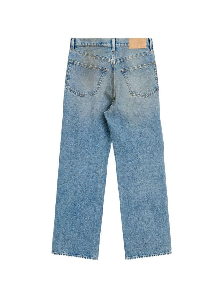 Jeans paint worn 